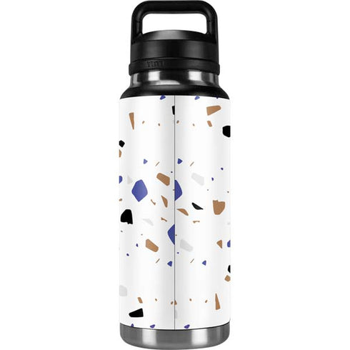 White Terrazzo YETI Rambler 36oz Bottle Skin