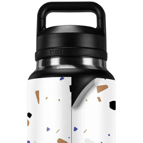 White Terrazzo YETI Rambler 36oz Bottle Skin
