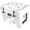 White Terrazzo YETI Tundra 35 Hard Cooler Skin