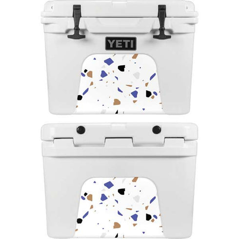 White Terrazzo YETI Tundra 35 Hard Cooler Skin