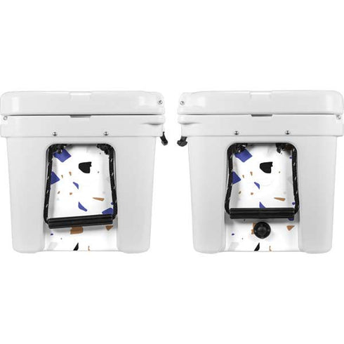 White Terrazzo YETI Tundra 35 Hard Cooler Skin