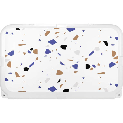 White Terrazzo YETI Tundra 45 Hard Cooler Skin