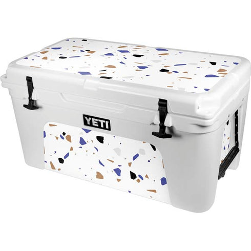 White Terrazzo YETI Tundra 65 Hard Cooler Skin