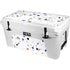 White Terrazzo YETI Tundra 65 Hard Cooler Skin