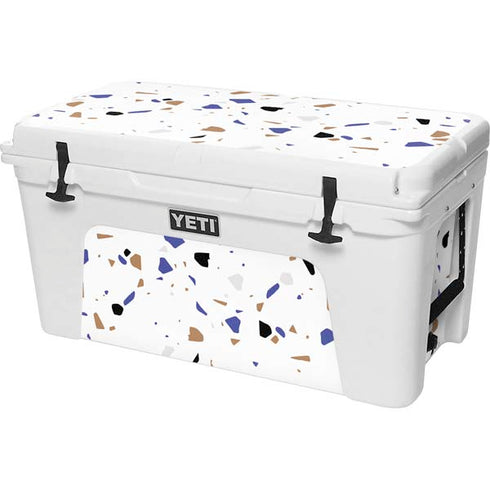White Terrazzo YETI Tundra 75 Hard Cooler Skin