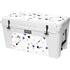 White Terrazzo YETI Tundra 75 Hard Cooler Skin