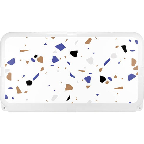 White Terrazzo YETI Tundra 75 Hard Cooler Skin