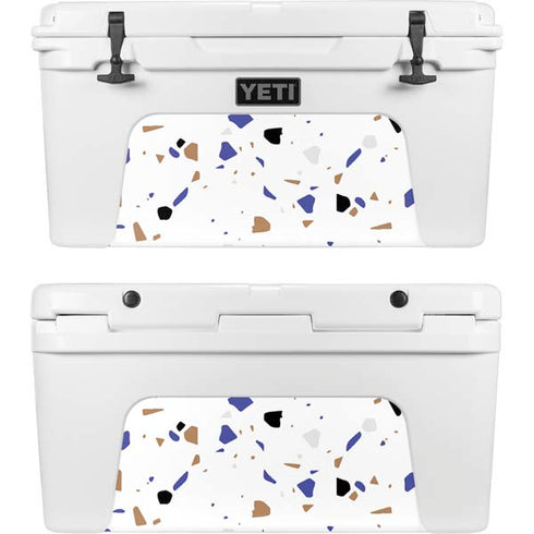 White Terrazzo YETI Tundra 75 Hard Cooler Skin