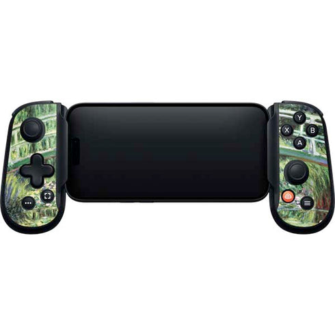 White Waterlilies, 1899 by Monet Backbone One for iPhone Game Controller Skin