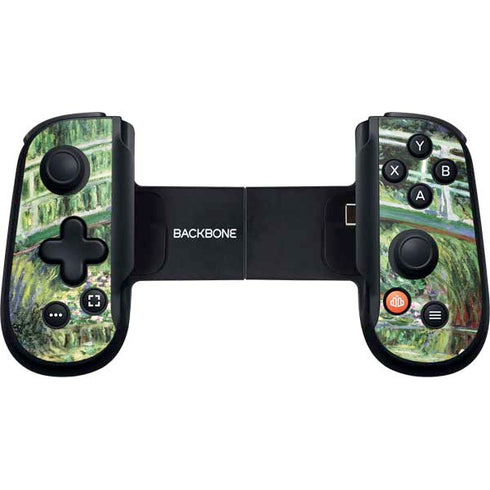 White Waterlilies, 1899 by Monet Backbone One for iPhone Game Controller Skin