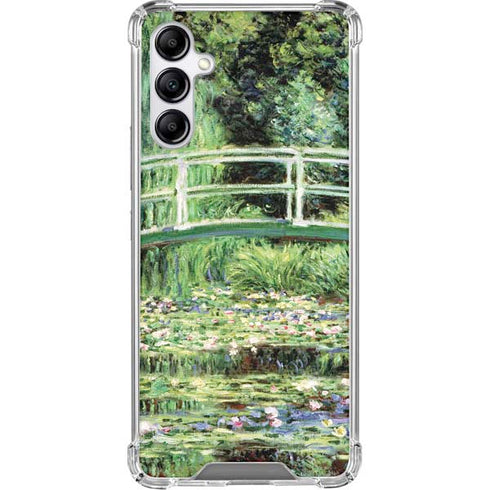 White Waterlilies, 1899 by Monet Galaxy A15 5G Clear Case