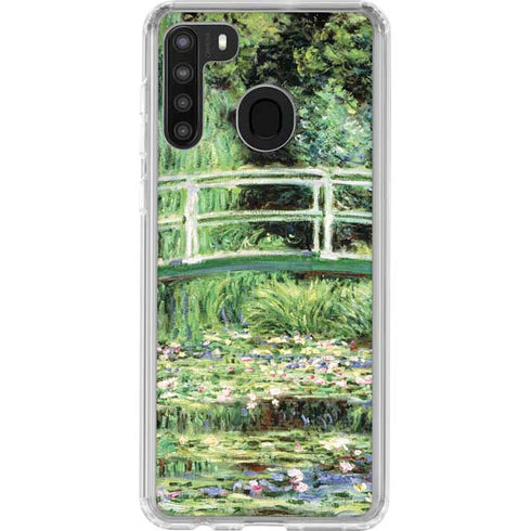 Claude Monet White Waterlilies, 1899 Galaxy A21 Clear Case