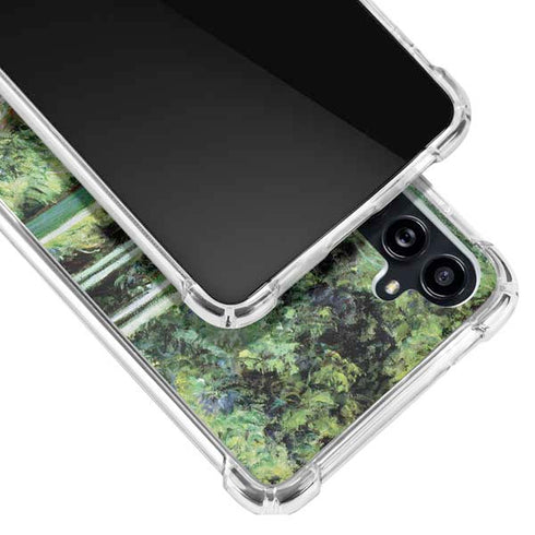 White Waterlilies, 1899 by Monet Galaxy A54 5G Clear Case