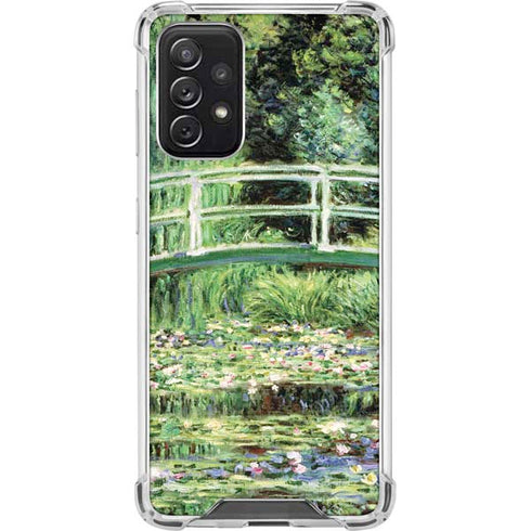 Claude Monet White Waterlilies, 1899 Galaxy A72 5G Clear Case