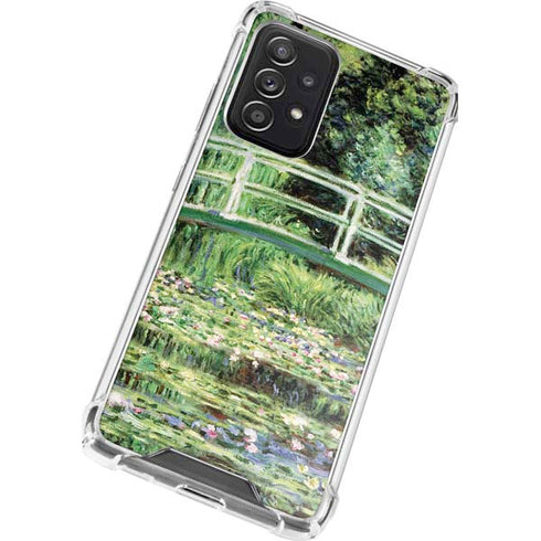 Claude Monet White Waterlilies, 1899 Galaxy A72 5G Clear Case