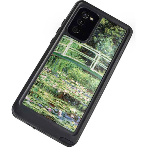Claude Monet White Waterlilies, 1899 Galaxy Note20 5G Waterproof Case