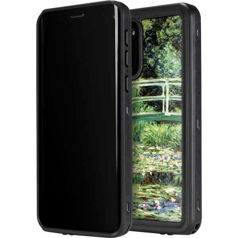 Claude Monet White Waterlilies, 1899 Galaxy S20 Plus Waterproof Case