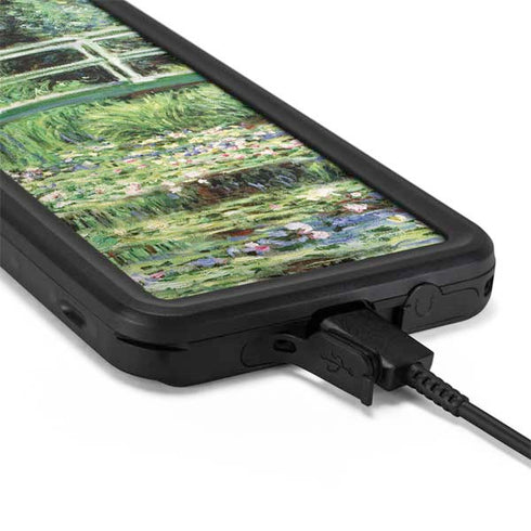 Claude Monet White Waterlilies, 1899 Galaxy S20 Plus Waterproof Case