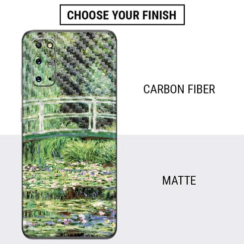 Claude Monet White Waterlilies, 1899 Galaxy S20 Skin