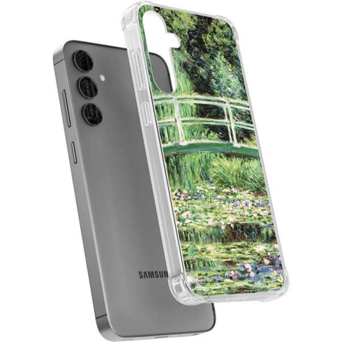White Waterlilies, 1899 by Monet Galaxy S24 Plus Clear Case