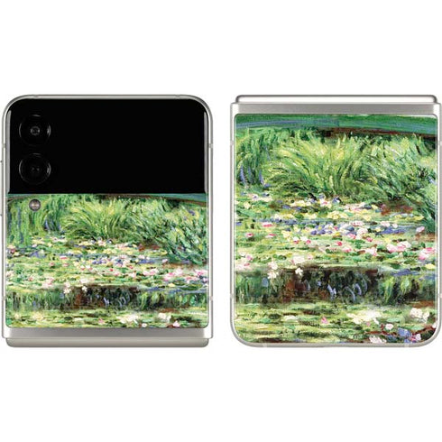 Claude Monet White Waterlilies, 1899 Galaxy Z Flip3 5G Skin
