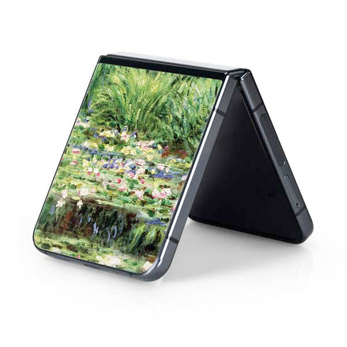 White Waterlilies, 1899 by Monet Galaxy Z Flip5 5G Skin