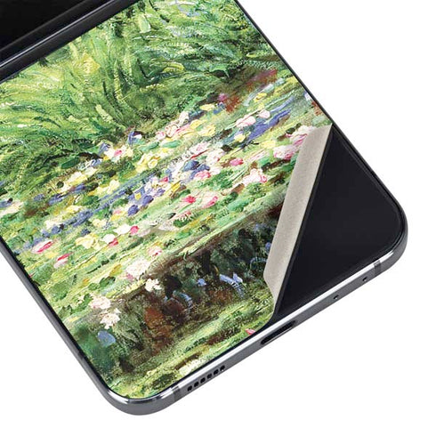 White Waterlilies, 1899 by Monet Galaxy Z Flip5 5G Skin