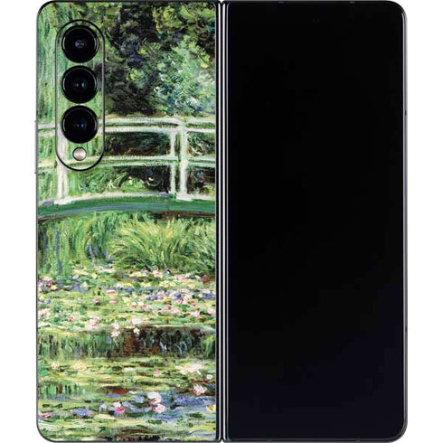 Claude Monet White Waterlilies, 1899 Galaxy Z Fold4 5G Skin