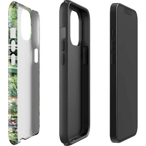 White Waterlilies, 1899 by Monet iPhone 15 Plus Impact Case