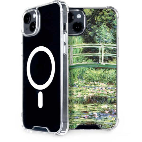 White Waterlilies, 1899 by Monet iPhone 15 Plus MagSafe Case