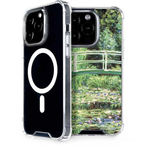 White Waterlilies, 1899 by Monet iPhone 15 Pro MagSafe Case