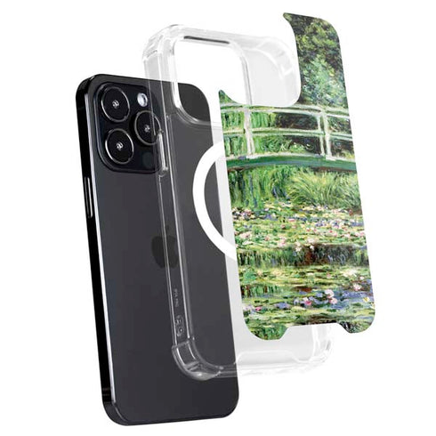 White Waterlilies, 1899 by Monet iPhone 15 Pro MagSafe Case