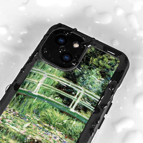 White Waterlilies, 1899 by Monet iPhone 15 Waterproof Case