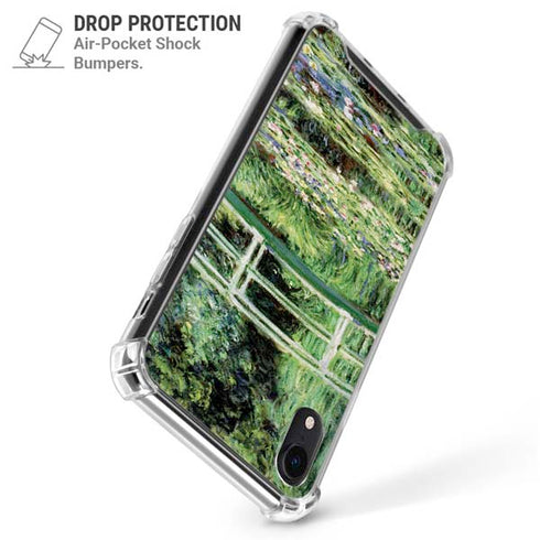 White Waterlilies, 1899 by Monet iPhone XR Clear Case