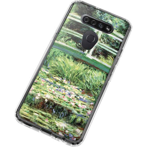 White Waterlilies, 1899 by Monet LG K51/Q51 Clear Case