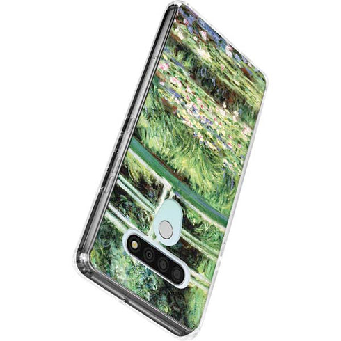 White Waterlilies, 1899 by Monet LG Stylo 6 Clear Case