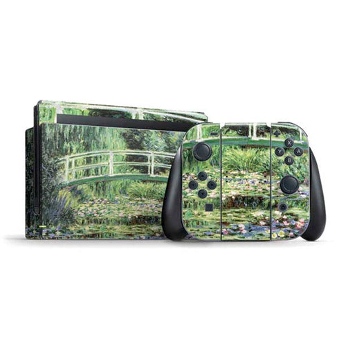 Claude Monet White Waterlilies, 1899 Nintendo Switch Bundle Skin