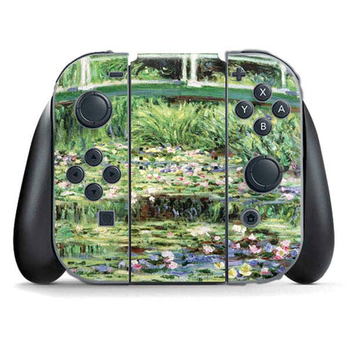 White Waterlilies, 1899 by Monet Nintendo Switch (2017-2021) Joy-Con Controller Skin