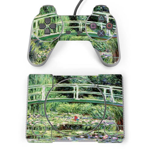 Claude Monet White Waterlilies, 1899 PlayStation Classic Bundle Skin