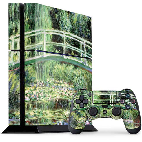 Claude Monet White Waterlilies, 1899 PS4 Console and Controller Bundle Skin