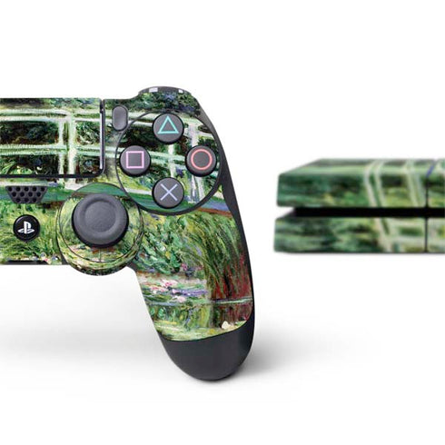Claude Monet White Waterlilies, 1899 PS4 Console and Controller Bundle Skin