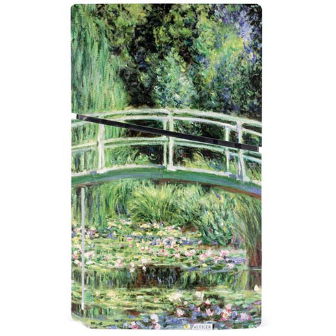 White Waterlilies, 1899 by Monet PS5 Slim Disk Console Skin