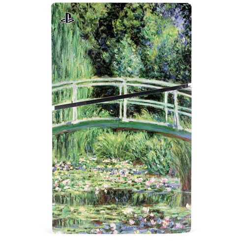 White Waterlilies, 1899 by Monet PS5 Slim Digital Edition Bundle Skin