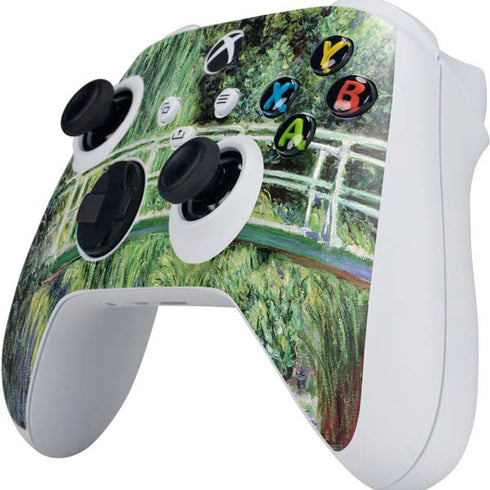 Claude Monet White Waterlilies, 1899 Xbox Series S Controller Skin