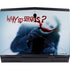 The Dark Knight Why So Serious Dell Alienware Skin