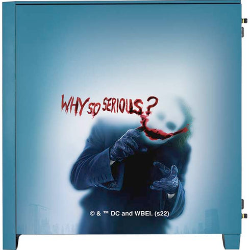 The Dark Knight Why So Serious Corsair 4000D Tempered Glass Mid-Tower ATX Case Skin