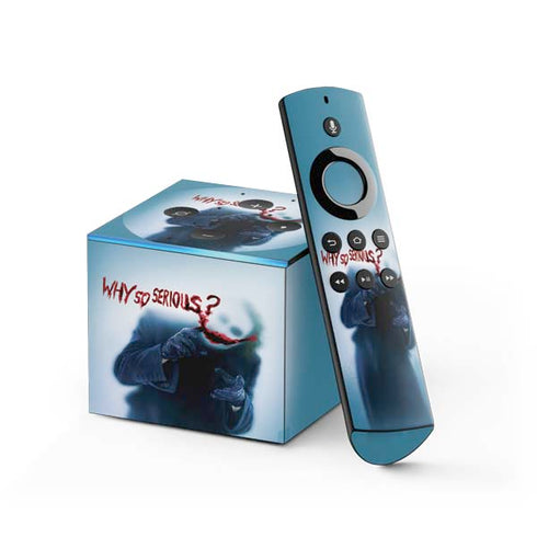 The Dark Knight Why So Serious Fire TV Cube Skin