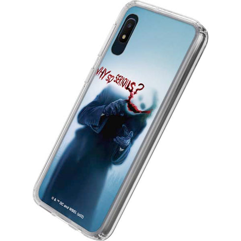 The Dark Knight Why So Serious Galaxy A10e Clear Case