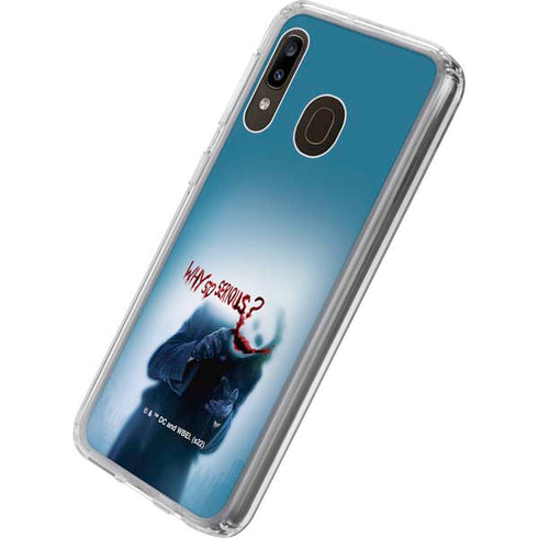 The Dark Knight Why So Serious Galaxy A20 Clear Case