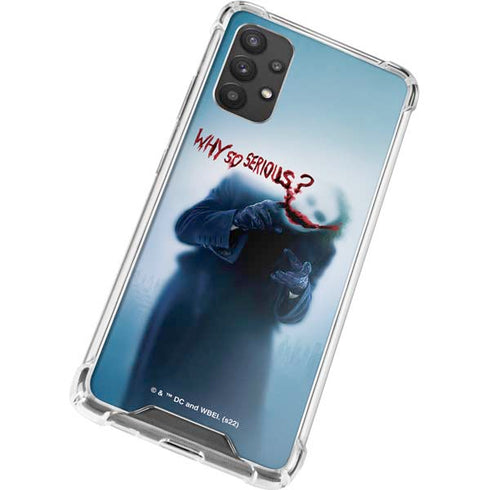 The Dark Knight Why So Serious Galaxy A32 5G Clear Case